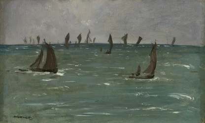 Barcos em Berck-sur-Mer