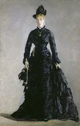 La Parisienne - Manet, Edouard (1832-1883) - 1875 - Óleo sobre tela - 192x125 - Nationalmuseum Stockholm