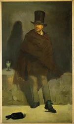 O bebedor de absinto (óleo sobre tela)