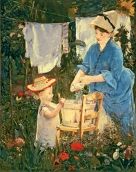 A roupa lavada