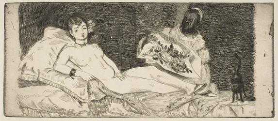 Prato pequeno Olympia, 1867.