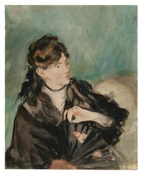 Retrato de Berthe Morisot com um leque