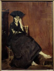 Retrato do pintor Berthe Morisot