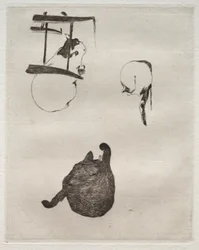 Os Gatos, 1868-1869.