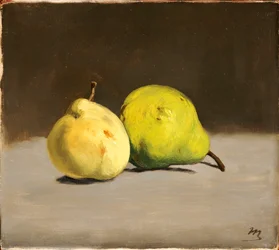 Duas peras, 1864