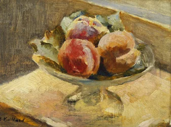 Uma tigela de pêssegos; O Compotier de Peches, c.1889