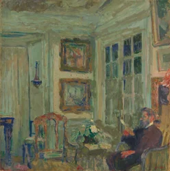 Arthur Fontaine Reading; Arthur Fontaine lendo, 1904