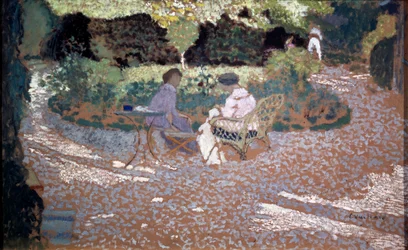 No Jardim, 1895-1898.