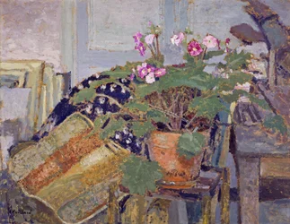 O vaso de flores