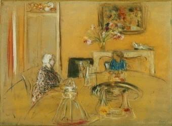 Almoço no Castelo Clayes; Almoço no Chateau des Clayes, c. 1935