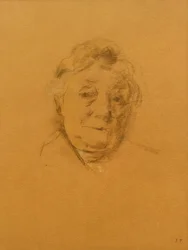 Retrato de Madame Bénard pela frente