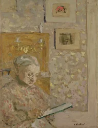 Retrato da Madame Vuillard, a Mãe dos Artistas, c.1910