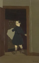 A criança na porta, 1891-92