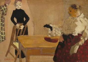 A conversa, 1891.