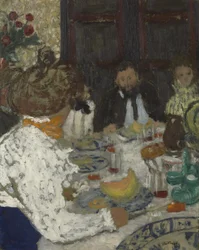O almoço, c.1895