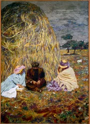 A roda dos três caminhantes