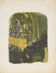 Une Galerie Au Gymnase (litografia a cores)
