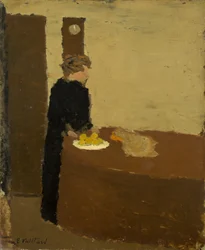 Mulher de preto, c. 1891.