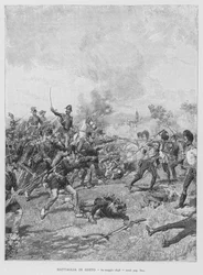 Batalha de Goito, 30 de Maio de 1848 (gravura)