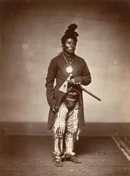 Ti ra wa hut Re sa ru Sky Chief, ca. 1867.