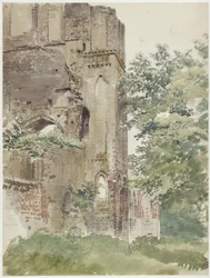 Mosteiro de Lehnin com um portal