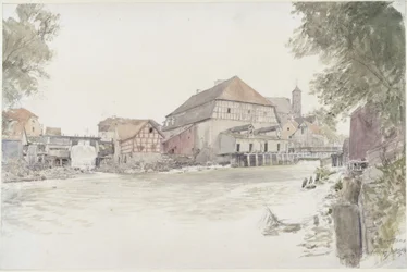 Moinhos no Alle em Heilsberg