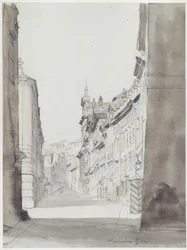 Rua em Hradčany, Praga
