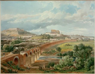 Viaduto ferroviário (viaduto da filial de Brno do Kaiser Ferdinands-Nordbahn).