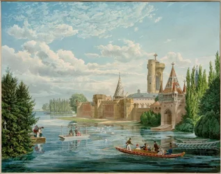 Franzensburg (construído 1801-1836 sob o imperador Franz I