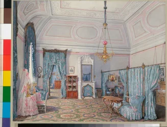 Interiores do Palácio de Inverno (Palais d