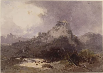 Paisagem de alta montanha