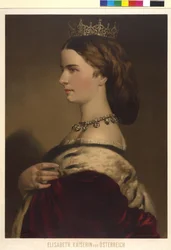 Imperatriz da Áustria Elisabeth (litografia)