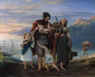 Regresso a casa de Armatoles, 1836.