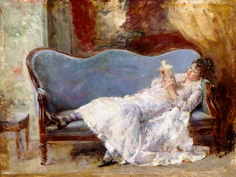 A Lady Reading,