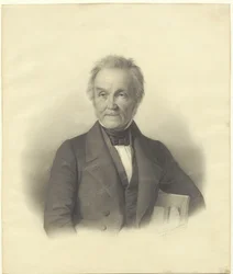 Retrato de Adam Oehlenschlager