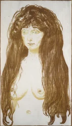 Nu feminino, pecado; Figura feminina nua, o pecado