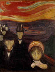A pintura da angústia de Edvard Munch