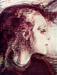 A menina doente, 1907
