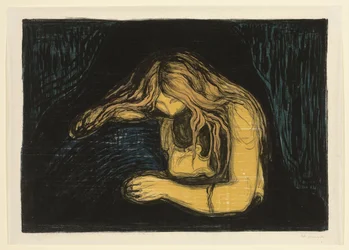 Vampiro II, c. 1895-1902 (litografia e xilogravura em cores)