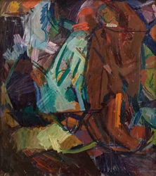 Estudo após "Dante og Vergil" de Delacroix