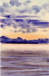 Mar calmo, 1901-04 (wc no papel)