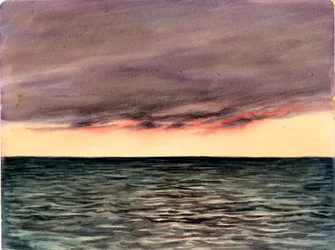 Nascer do sol de 1910 (wc no papel)