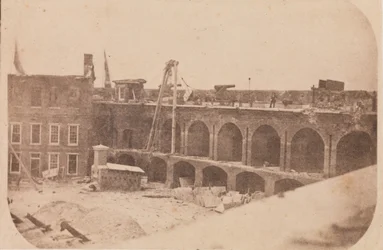 A evacuação de Fort Sumter, abril de 1861, abril de 1861.