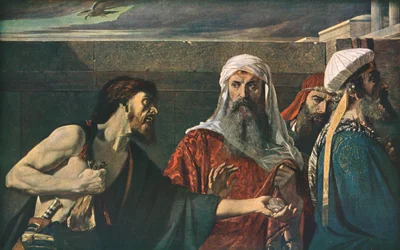 O Remorso de Judas, 1866, c1930.