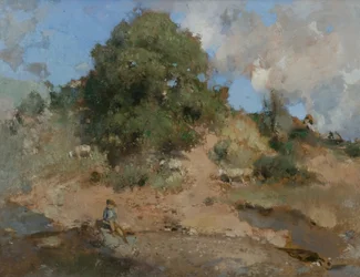 Hawthorn Bank, c.1910 (óleo sobre tela)