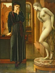 A mão refreia-se, da série «Pigmaleão e a imagem», 1868-70