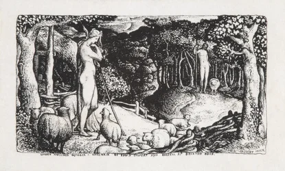 Vida pastoral ideal, 1829