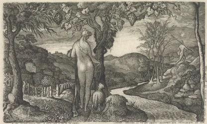 A noiva, 1828 (linha de gravura)