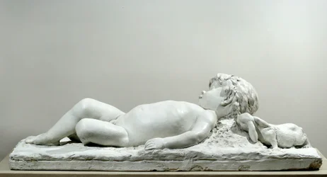 Fauno Adormecido (gesso)