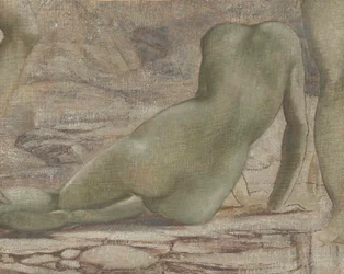 The Death of Medusa (um fragmento), c.1876-85 (óleo sobre tela)